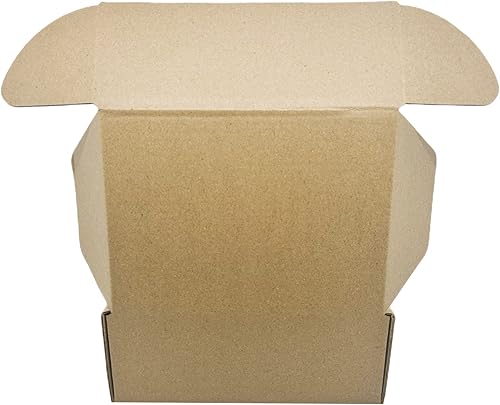 Miniatura 5 de Cajas de envío de 15 x 11 x 3 pulgadas, juego de 20 sobres de papel kraft corrugado para suministros de embalaje, libros, regalos, ropa artesanal
