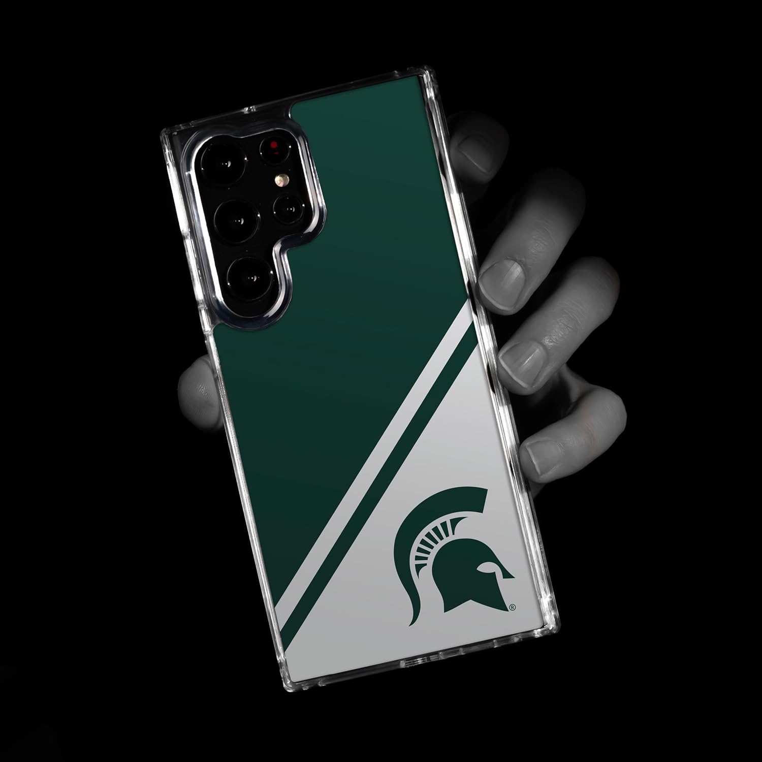 Affinity Bands Michigan State Spartans Champion Series HD Phone Case Compatible with Samsung Galaxy S22 Ultra
