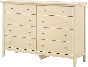 Amazon Com Glory Furniture Hammond Beige Dresser 39 H X 58 W X 18 D Furniture Decor