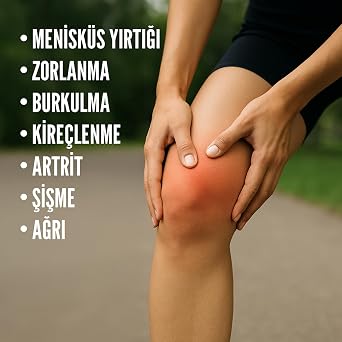 Diz Ağrısı için 2 Adet Silikon Patella Destekli Ayarlanabilir Dizlik, Menisküs Yırtığı, Artrit, Diz Ağrısı, Eklem Ağrısı, Bağ Yırtılması, Kas ve Eklem Koruması Sağlar
