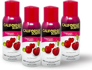 Air Freshener Spray 3.5oz, Coronado Cherry Scent (4 Packs, Coronado Cherry)