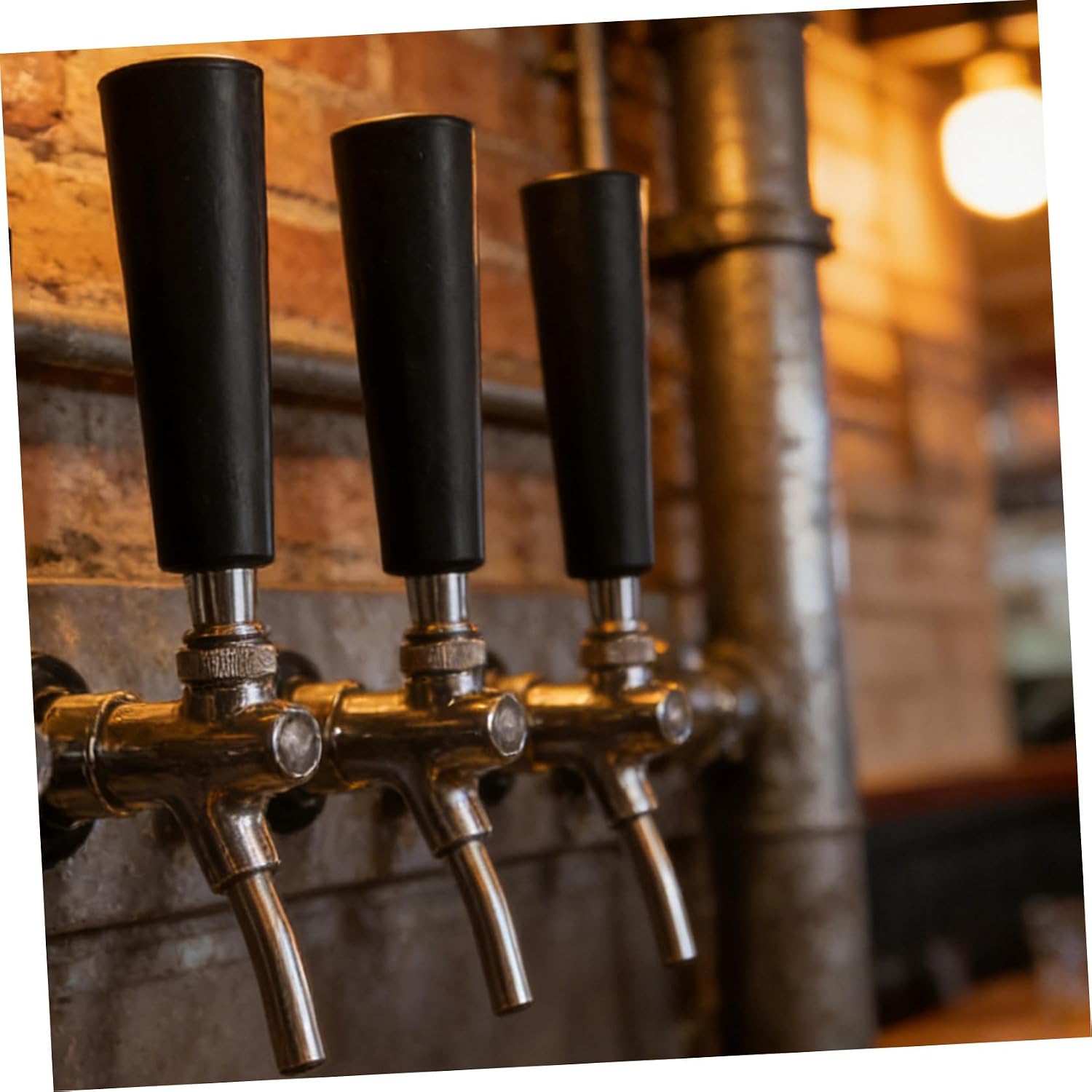 Didiseaon 4pcs Plastic Keg Tap Handle Long Beer Faucet Handle for Home Bar Restaurant Fit for Kegerators and Draft Towers