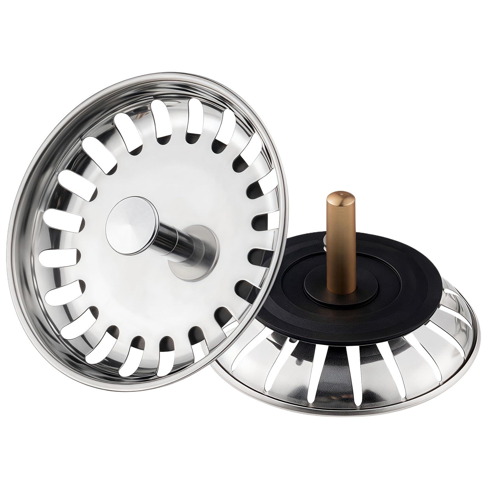 General Kitchen Sink Plugs Catching Food Waste Rapid Drainages Not Erosion Strainer Simple Installation for 80 to 82MM Sink Stoppers