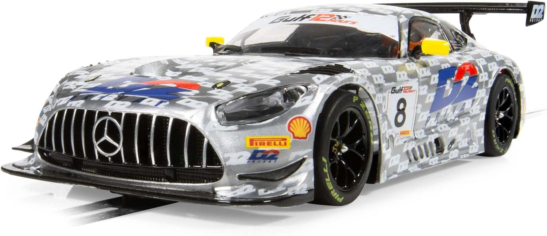 C4496 Mercedes AMG GT3 - RAM Racing - D2, Slot Cars - World Sport Champ/Endurance, Silver