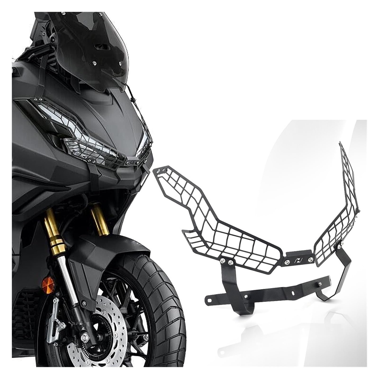 Motorrad Zubehör Scheinwerfer Schutz Abdeckung Kopf Licht Schutz Für Hon&da ADV350 ADV-350 ADV 350 2022 2023 Scheinwerfergitter