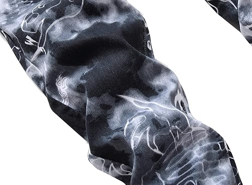 Miniatura 3 de Jeans ajustados elásticos para hombre, pantalones casuales con estampado de moda, cómodos, con cintura flexible