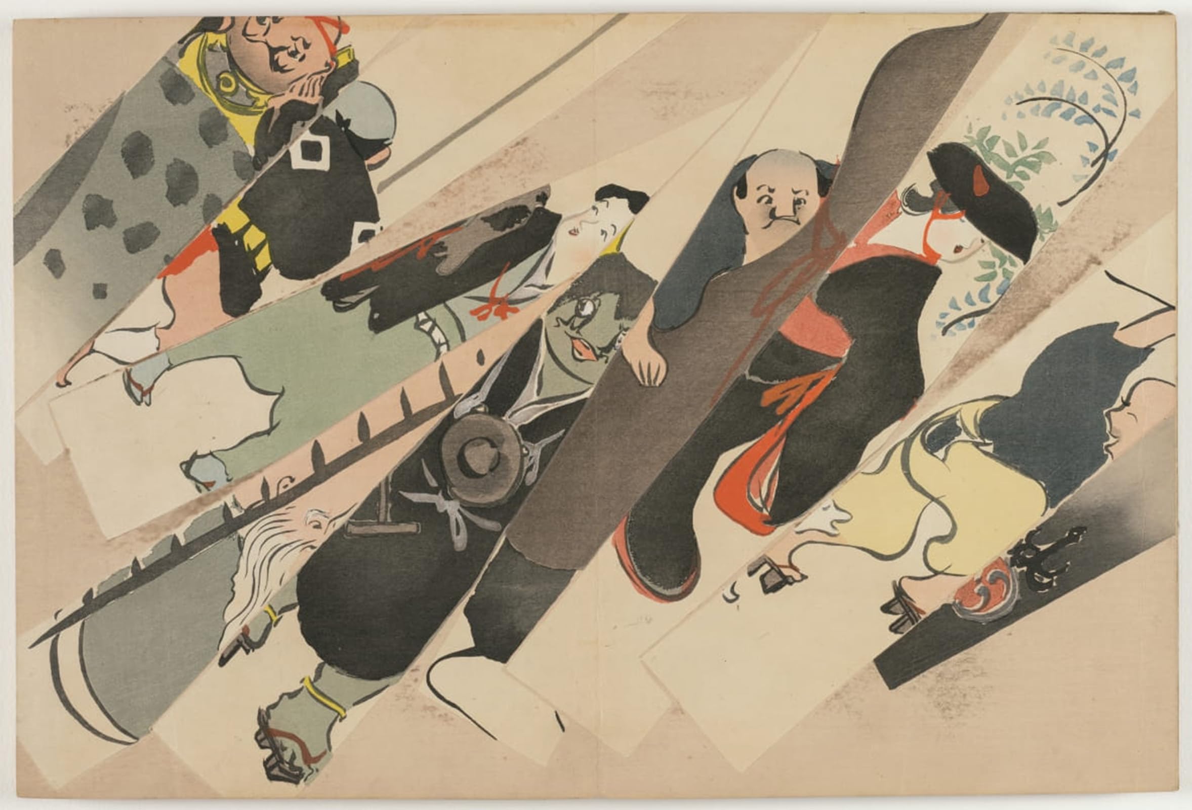 Lienzo Fiori dei cento mondi Otsu E el regalo artístico perfecto de Kamisaka Sekka 5