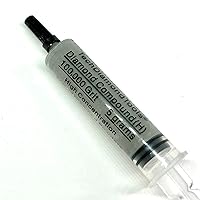 Vista 64 de TechDiamondTools - Pasta de pulido compuesto de diamante, grano de 2,000, 4-8 micrones para mármol, vidrio, metal, joyería, resina, plata, cromo