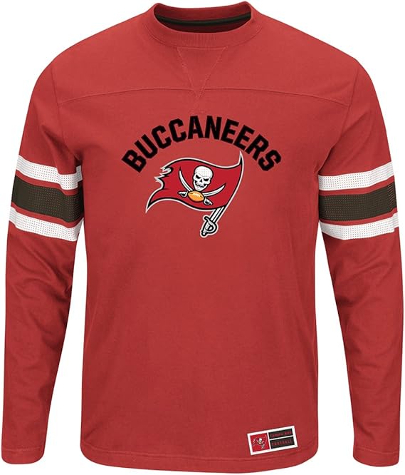 Tampa Bay Buccaneers Majestic Langarm NFL Powerful Hit Men's Long