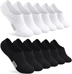 Toes Home Women Pack of 5 No Show Liner Socks Cotton Non Slip Low Cut