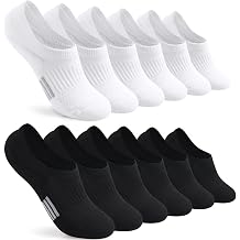 Toes Home No Show Socks Womens, Invisible Cushioned Low Cotton 4-8 Pairs | Low Cut Ankle Footie, Breathable Non Slip, Moisture-wicking, Arch Support, Anti-blister, Athletic Running for Sneakers