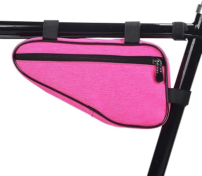Triangle Bike Bag - Front Frame Triangle Bag, Cycling Accessory, Large Capacity, Portable Pouch