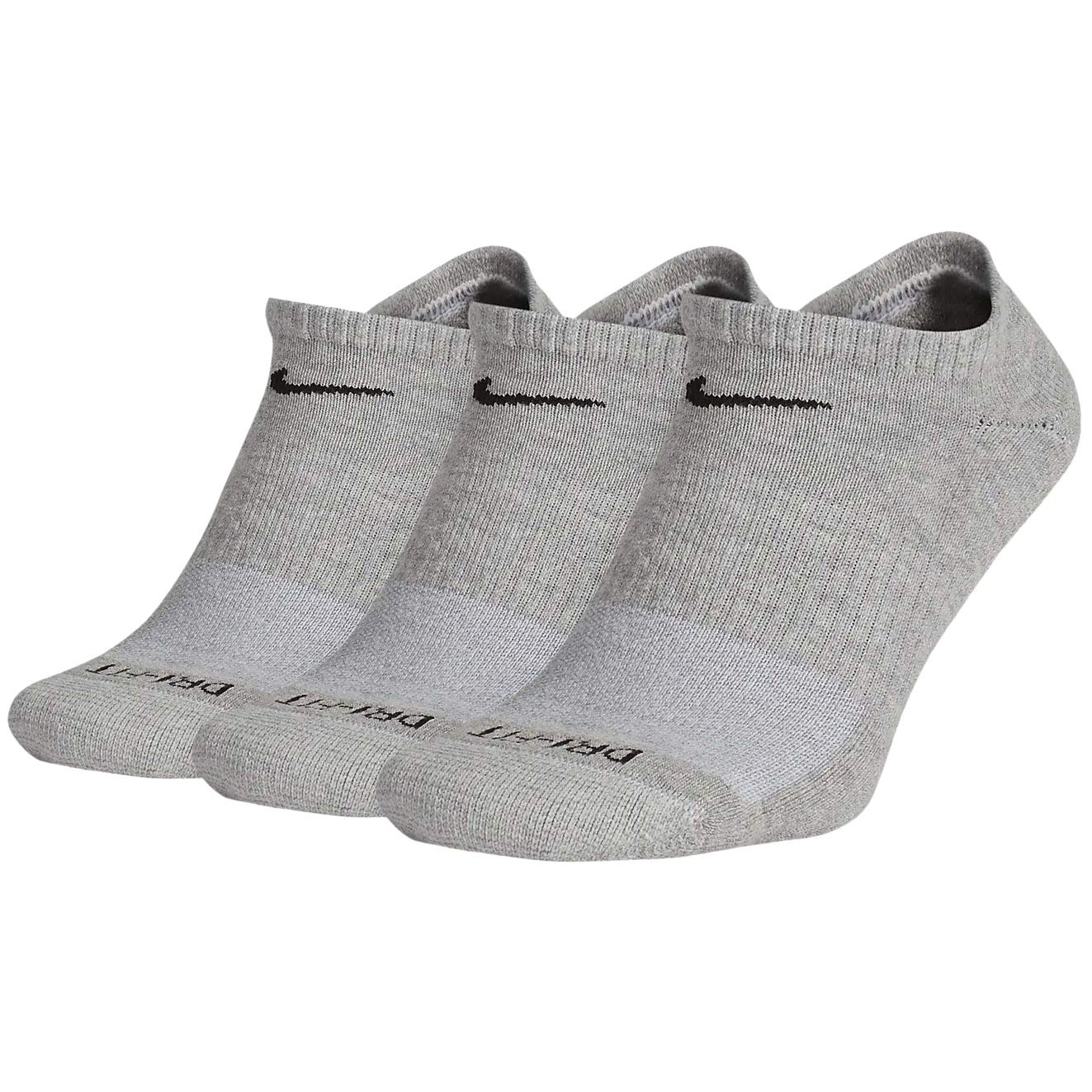 Nike Everyday Plus Cushion No Show Socks 3-Pair Pack