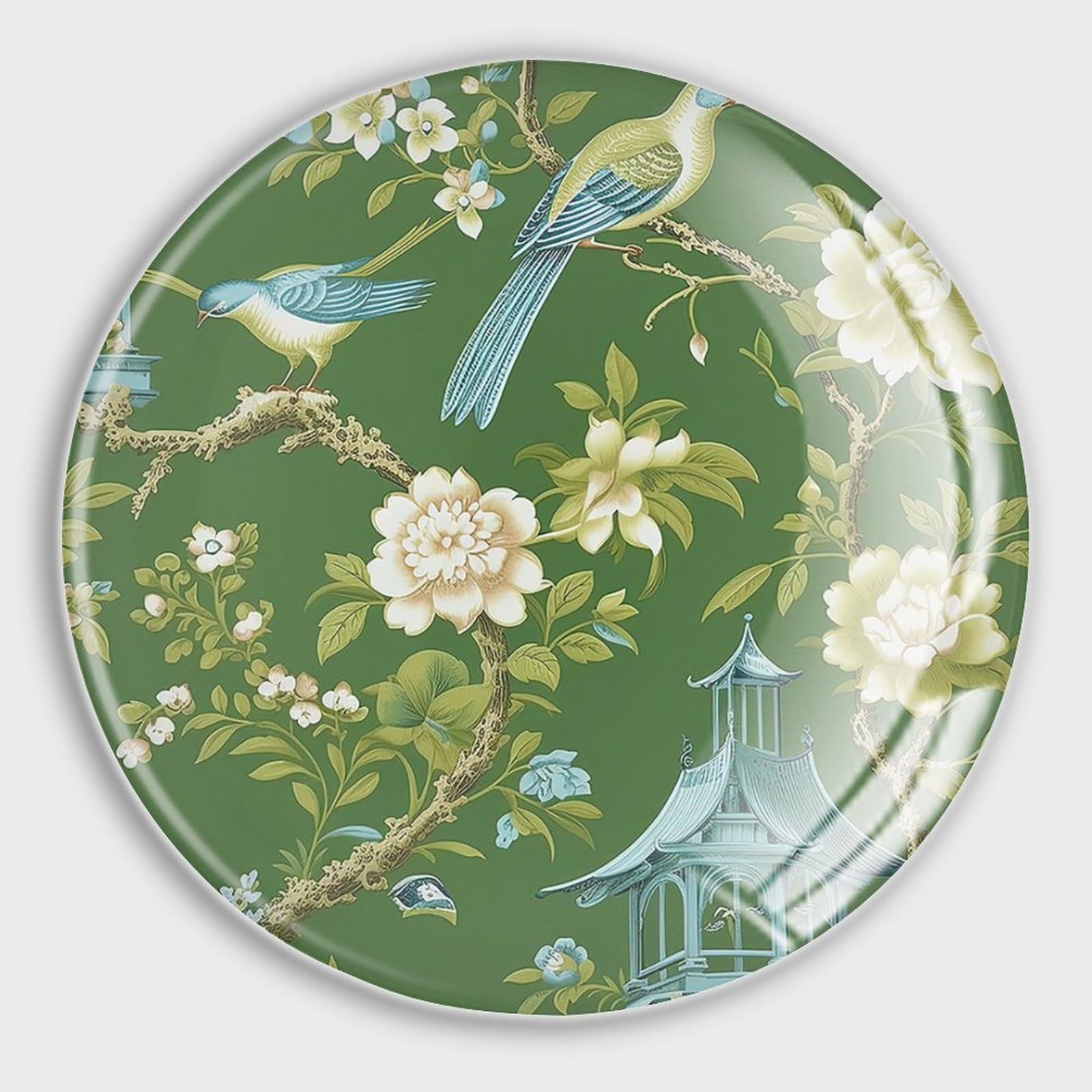 Imanes verdes de jardín para nevera para pizarra blanca de vidrio japonés pequeños imanes acento perfecto para refrigeradores pizarras blancas mapas artículos magnéticos 4 piezas