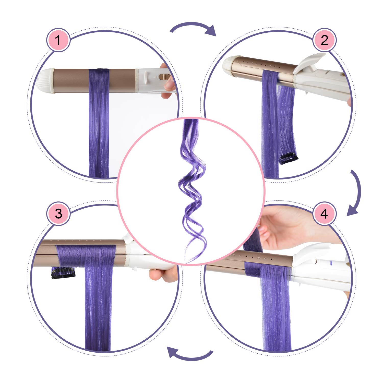 Extension Per Capelli Con Clip A Un Prezzo Speciale - Italian