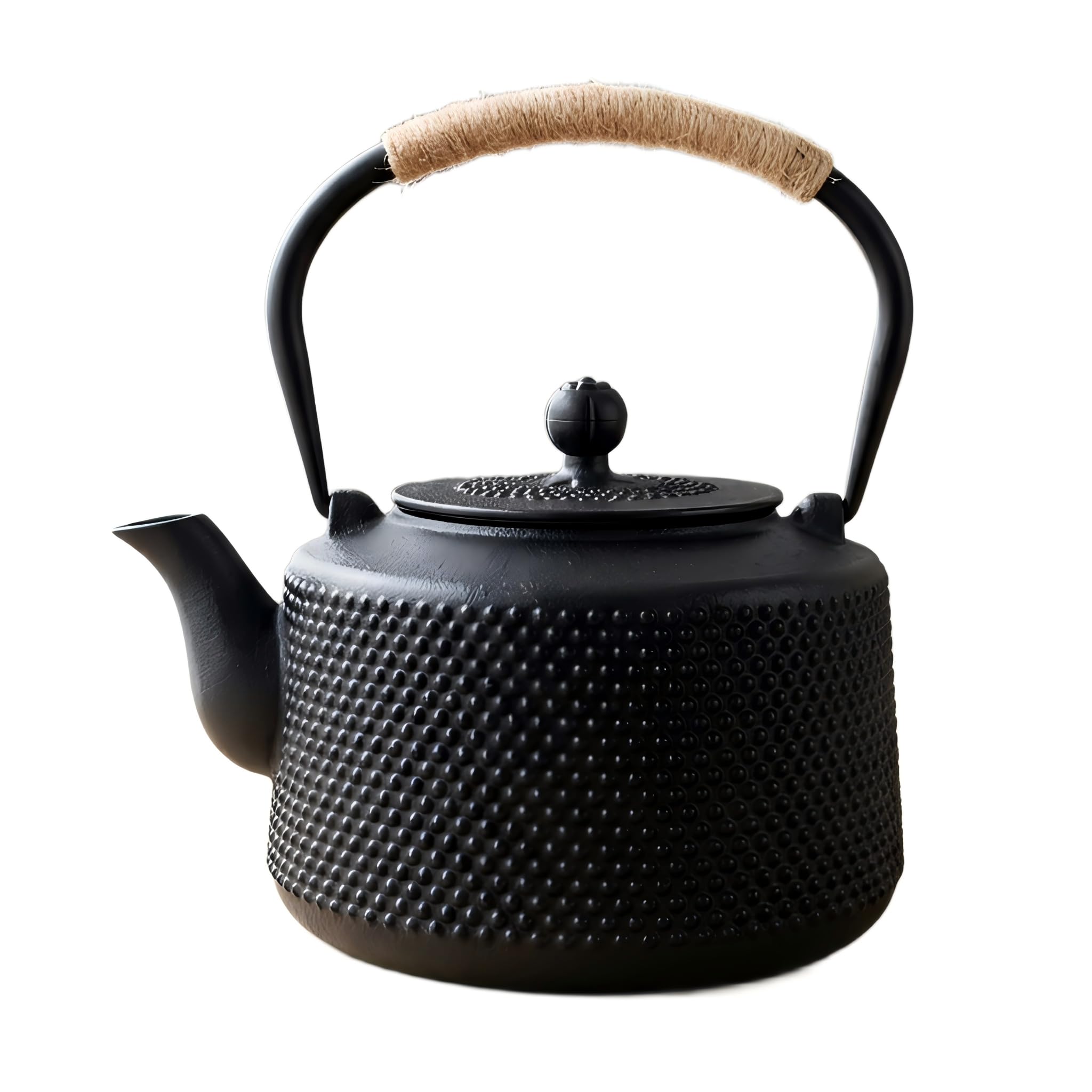 SECHUDO 54oz Hobnail Cast Iron Teapot