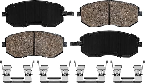 Miniatura 3 de Detroit Axle - Pastillas de Freno Delantero para Subaru Outback Forester Legacy Impreza Crosstrek BRZ Toyota 86 Scion FR-S Pastillas de Freno