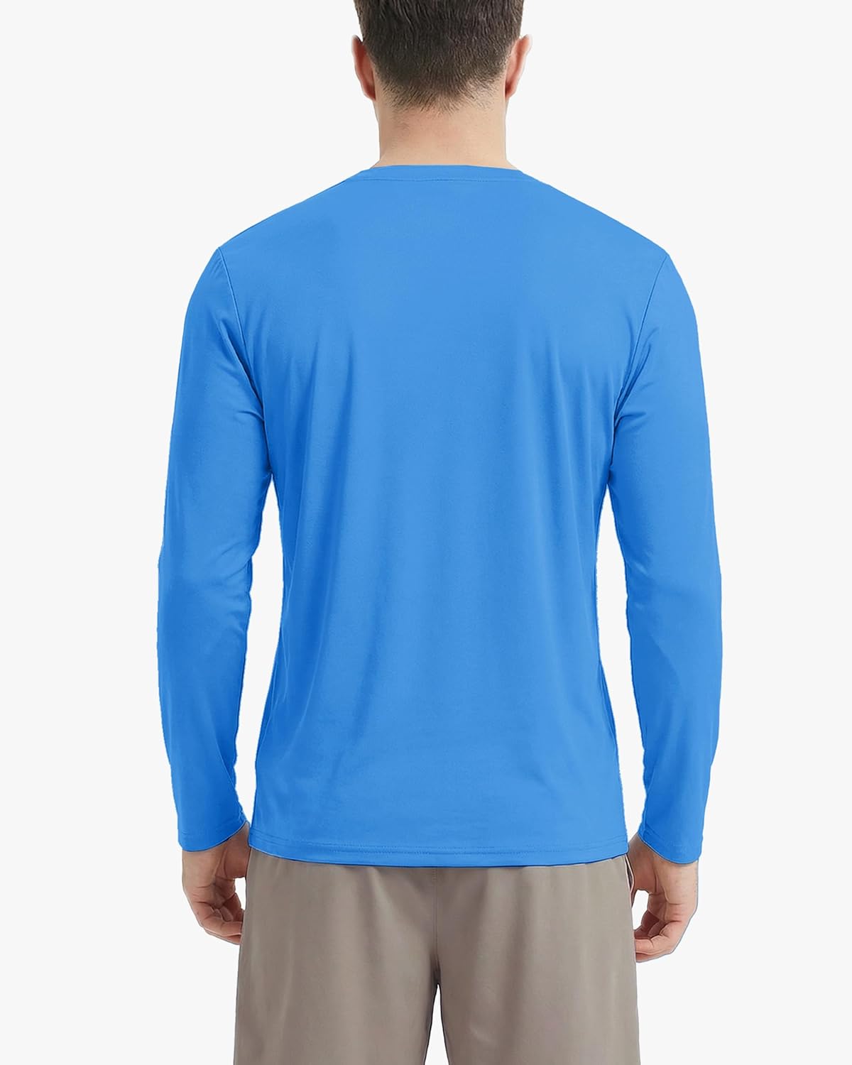Boladeci Men's UPF 80+ Sun Shirts Long Sleeve Lightweight UV Protection SPF Shirts Rash Guard Swim T-Shirts - Image 2