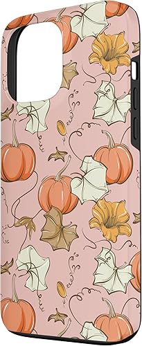 Miniatura 2 de Funda de calabaza a cuadros para iPhone 13 Pro Max 13, color rosa