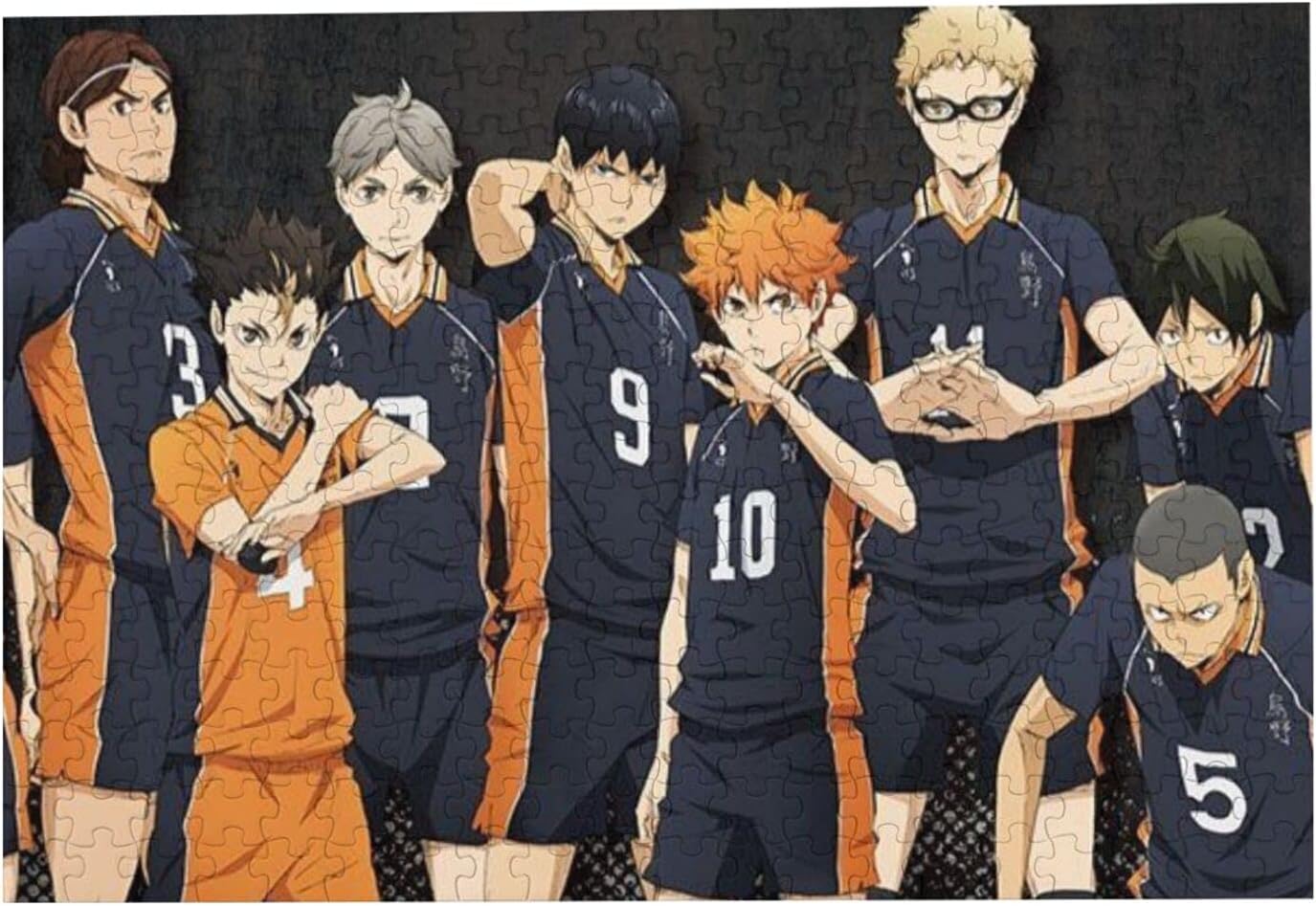 ジグソーパズル ハイキュー 300ピース 大人用 木製ピース パズル キャラクター アニメパターン 子供 初心者向け