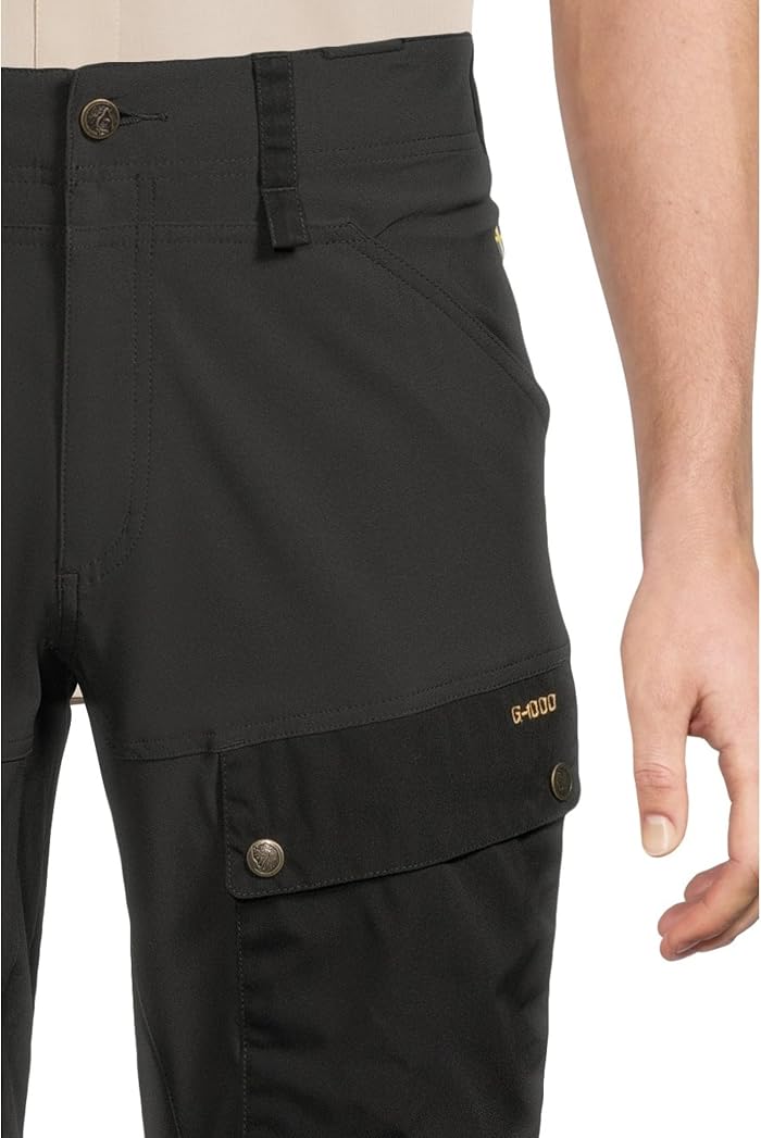 Мужские брюки Fjällräven Keb Trousers, цвет: Чёрный — фото 2