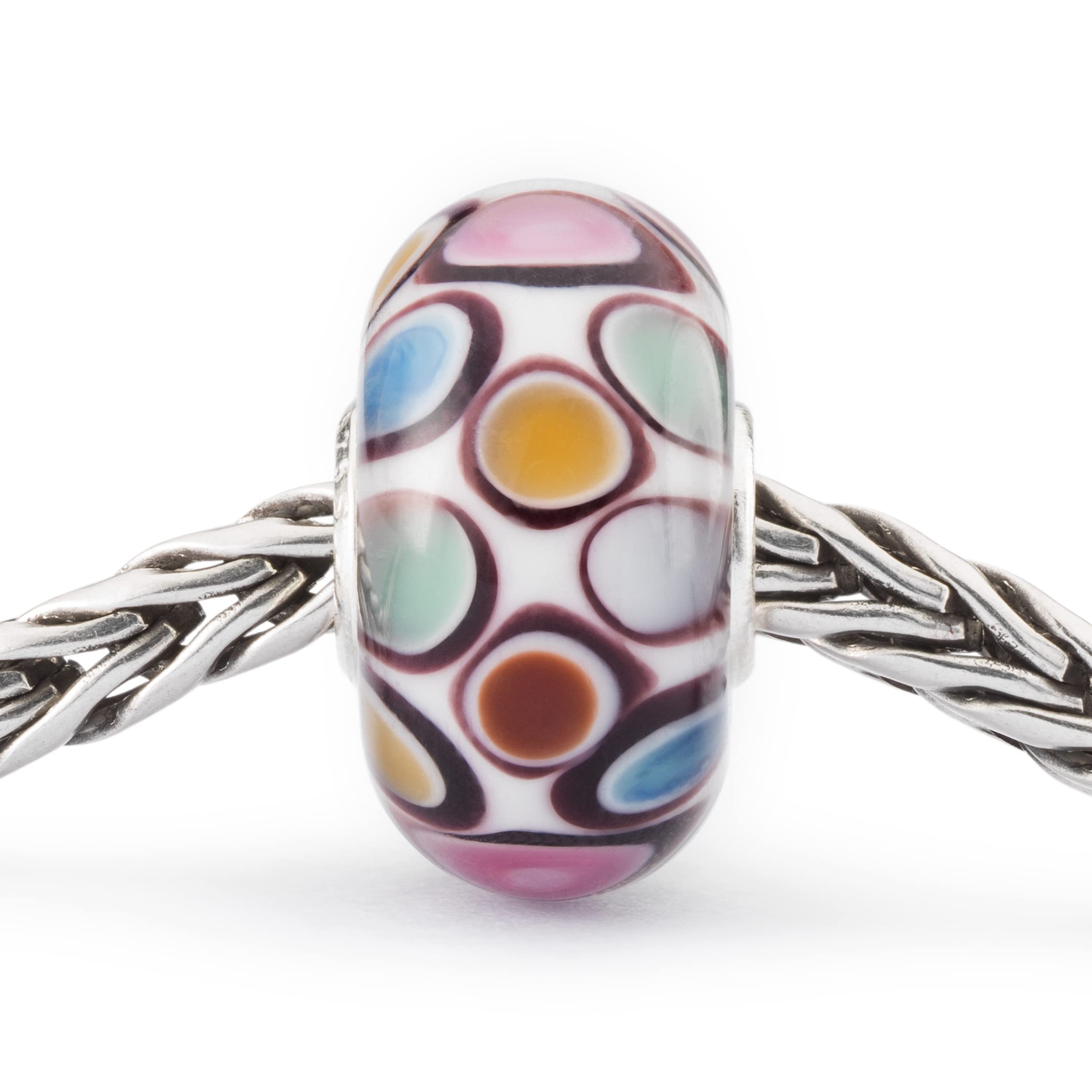 Trollbeads TGLBE-20366 Perle en verre Motif chemin des miracles, Verre