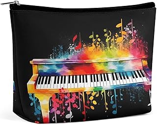 Colorful Piano Keyboard Music Note Toiletry B...