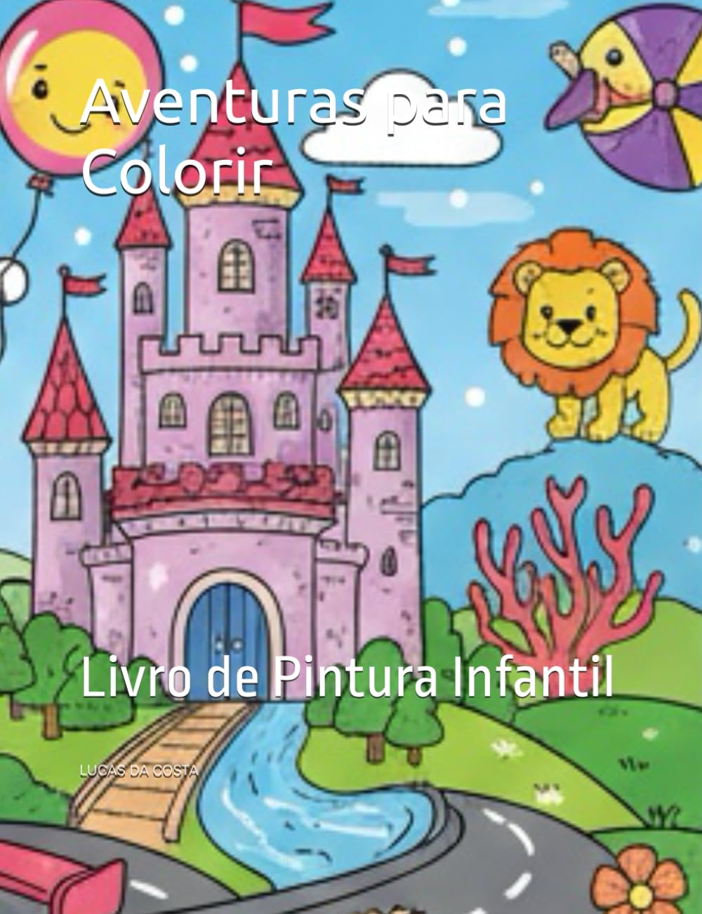 Aventuras para Colorir: Livro de Pintura Infantil