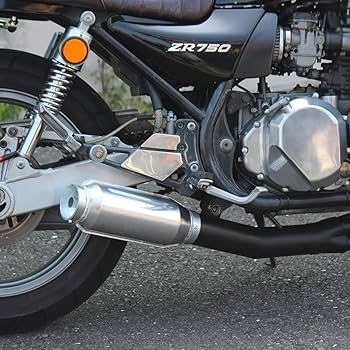 ゼファー750　マッドマックス Webike | MADMAX マッドマックス 手曲げ風ショート管マフラー