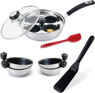 Egg Spatula is Heat Resistant Non-Stick Pancake Spatula - Silicone Spatula is used as Omlet Flipper for Cooking.