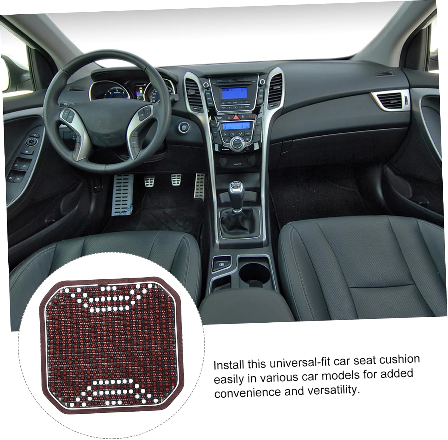 Summer Cooling Pad Seat Cover Beaded Seat for Truck Office Chair Breathable -reducing