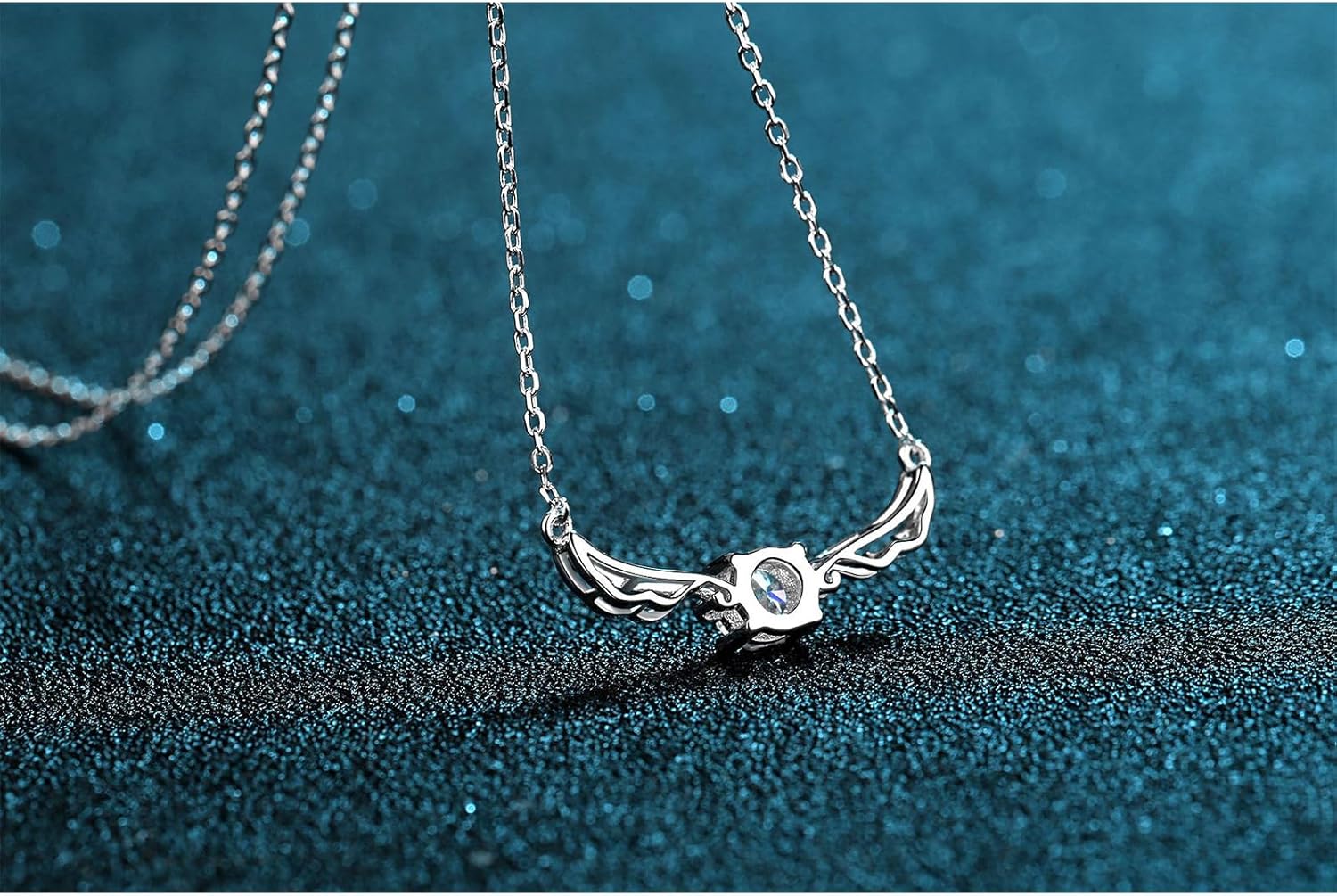 JOYEAR Angel Wings Necklace,Angel Necklace Angel Gifts for Women Holiday Gifts Valentine's Day Gifts - Image 5