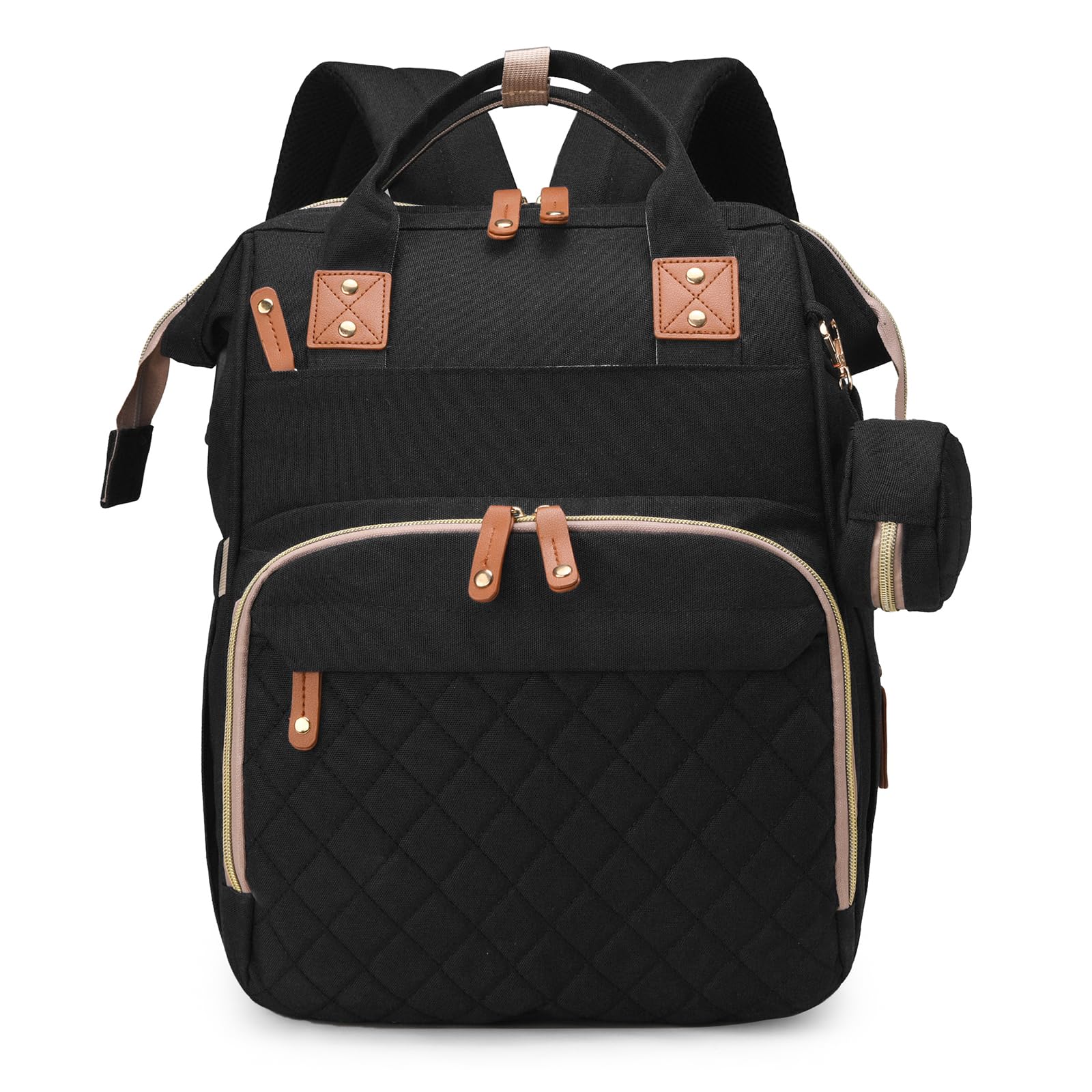 houscly 25L Diaper Bag Backpack with Changing Station, Large Capacity