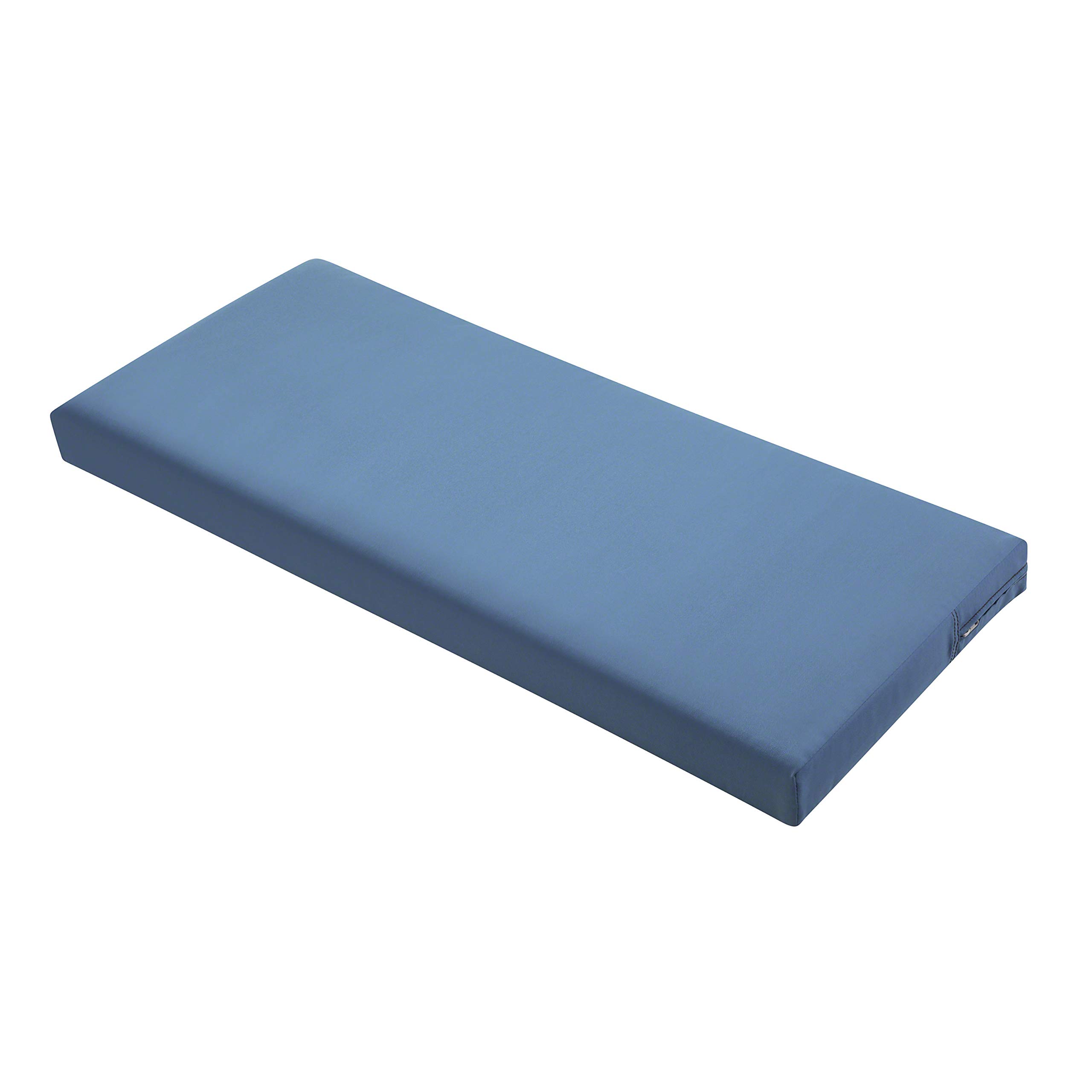 Coussin de banc d'extérieur bleu empire 122x45cm pour balancelle et causeuse de terrasse