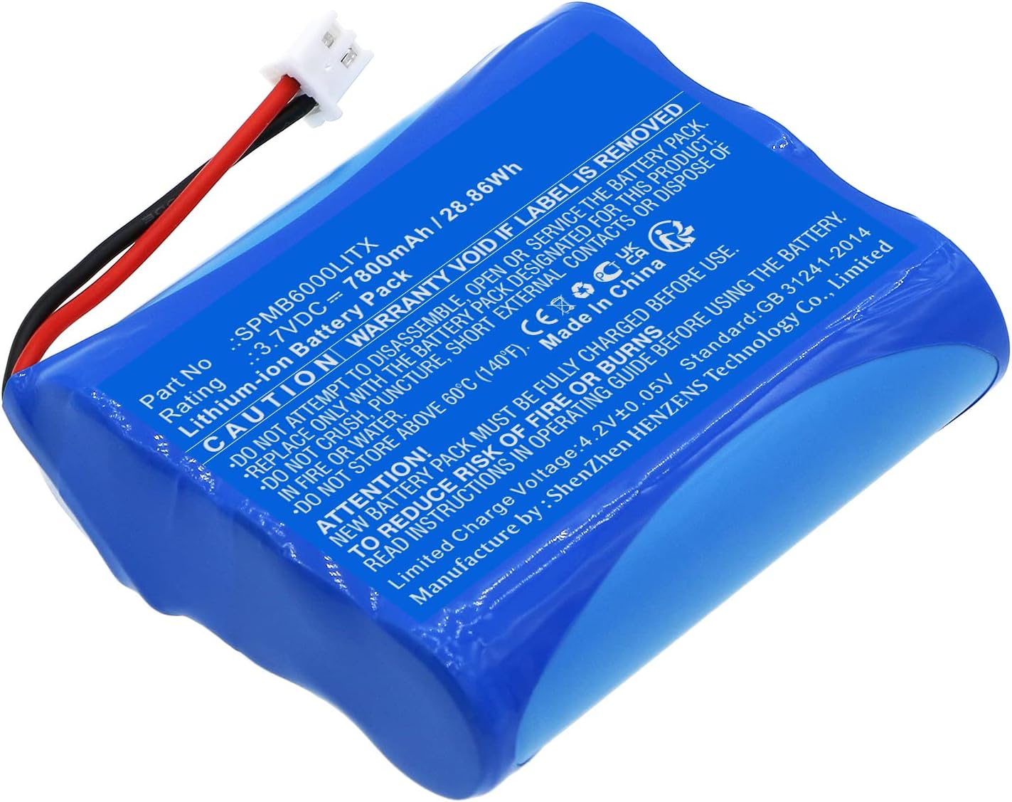 Synergy Digital Remote Control Battery, Compatible with