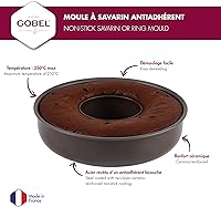 Vista 3 de Gobel - Molde antiadherente Deep Savarin o Anillo - Ø9 12" x 2 14