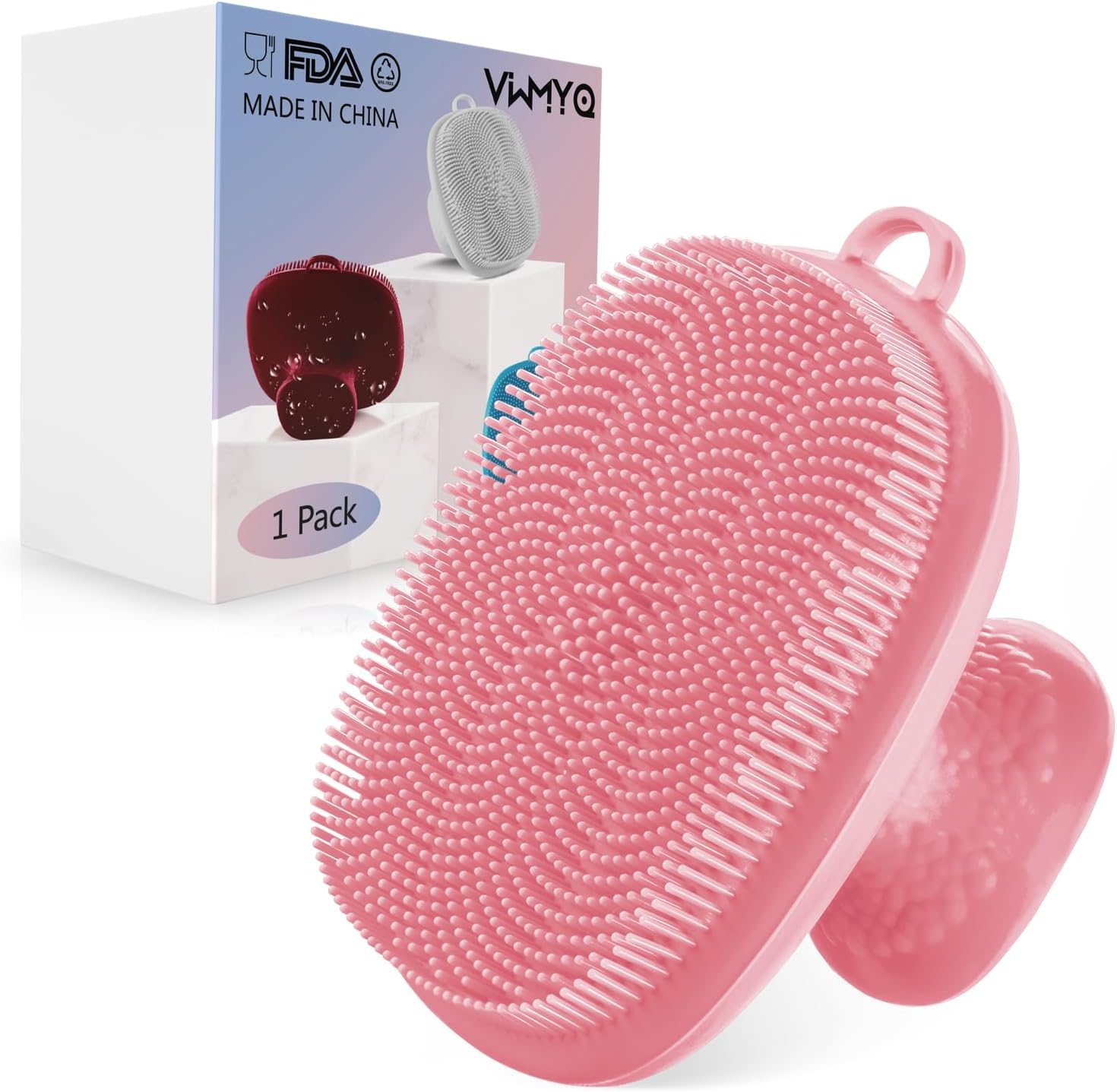 Silicone face Scrubber for Women Facial Cleansing Brush Silicone Face Wash Brush Manual Waterproof Cleansing Skin Care Face Brushes for Cleansing and Exfoliating