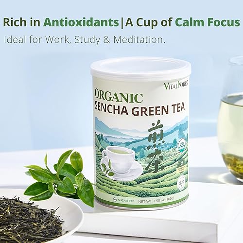 Miniatura 7 de VitalForest Bolsas de té de hierbas orgánicas (Sencha)