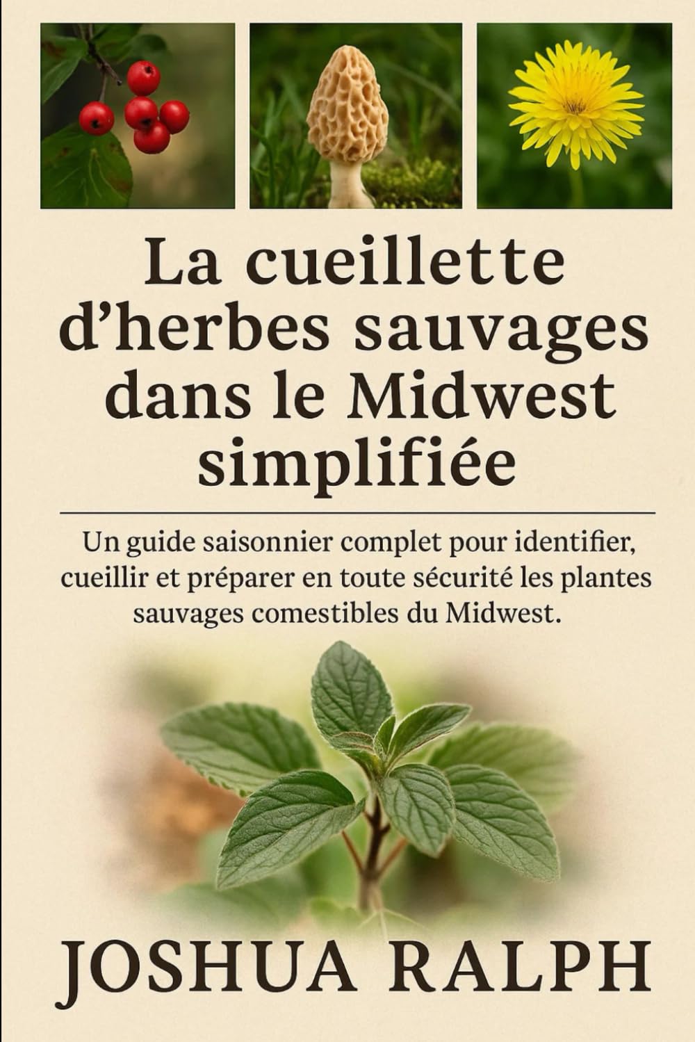 La cueillette d'herbes sauvages dans le Midwest simplifiée: Un guide saisonnier complet pour identifier, cueillir et préparer en toute sécurité les plantes sauvages comestibles du Midwest.