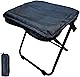 Coticam outdoor 折りたたみ椅子 アウトドアチェア キャンプ 折り畳み 折りたたみ コンパクト キャンプチェア (黒)