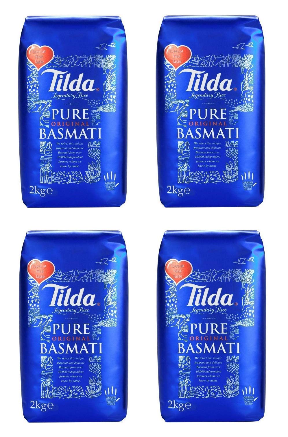 Tilda Czysty oryginalny ryż długoziarnisty basmati 10 kg (pakowany w 5 x 2 kg)