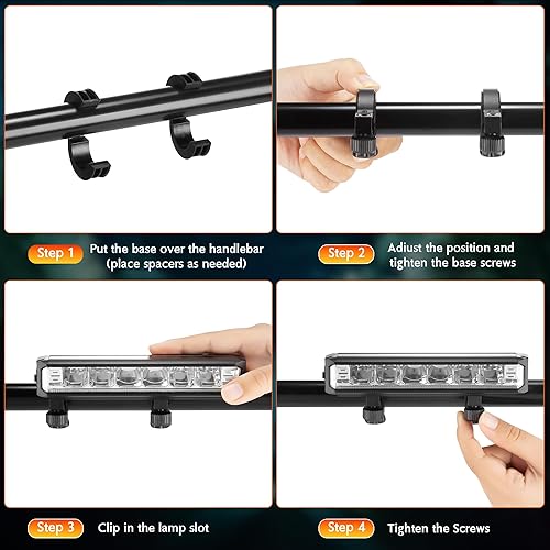 Miniatura 4 de High Lumens Super Bright Bike Light for Night Riding, USB Rechargeable Bicycle Headlight, Waterproof Bike Headlight, Waterproof Bike Headlight and