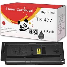 TK-477 Toner Cartridge Compatible for Kyocera TK477 FS-6525MFP FS-6530MFP TASKalfa 255 305 Copystar CS255 CS305 Printers, Easy Installation Good Partner at Work Black