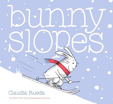 Bunny Slopes Winter Books for Kids, Snow Childrens Books, Skiing Books for Kids Bunny Interactive Picture Books