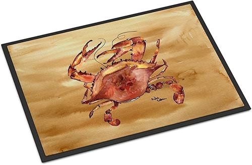 Caroline's Treasures 8154MAT - Tapete de playa para interiores o exteriores, 18 x 27 pulgadas, 27 pulgadas de largo x 18 pulgadas de ancho,