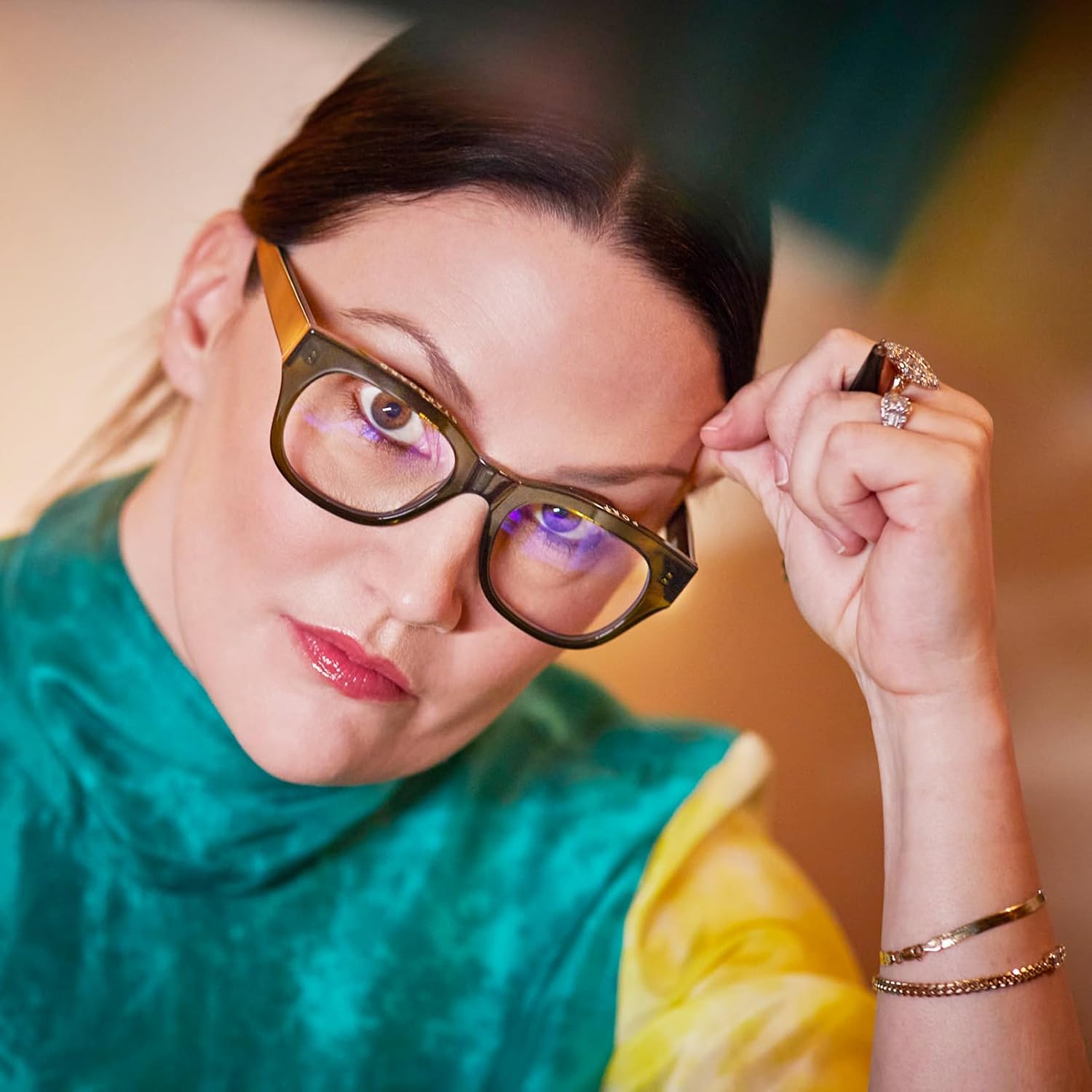 CADDIS Miklos Unisex Reading Glasses with Magnification - Image 5