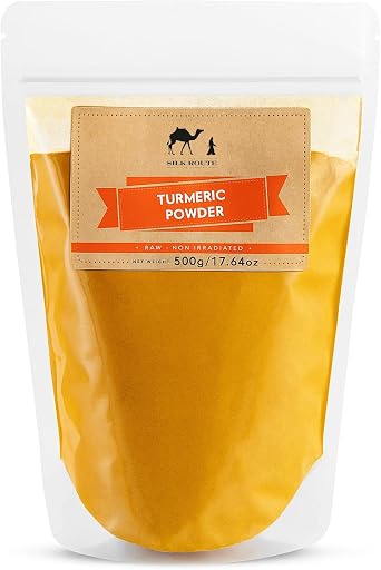 Silk Route Spice Company Turmeric Powder 500g - Resealable Pouch