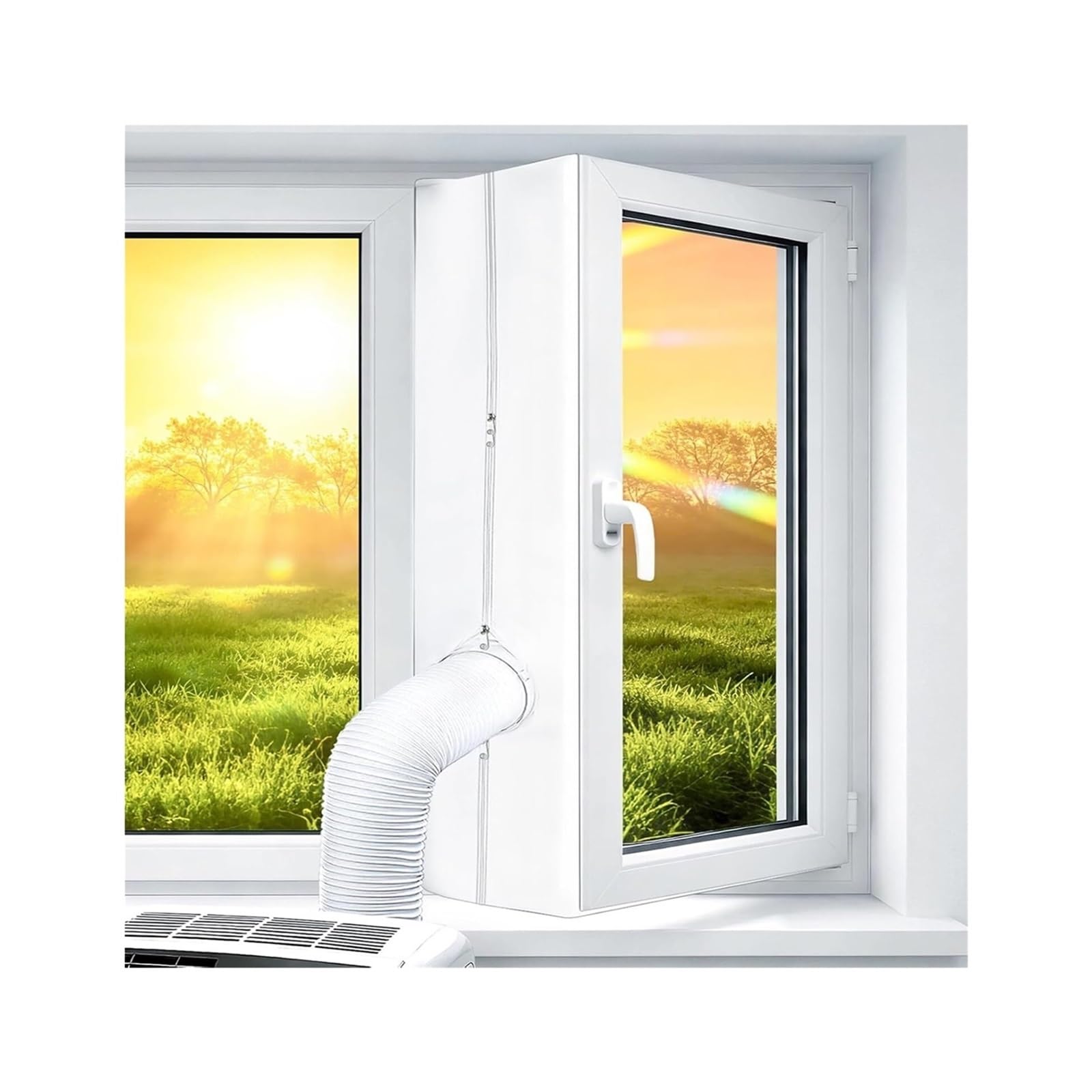Ubohuz One Color 1Set Air Conditioner Window Seal Kit For Windows