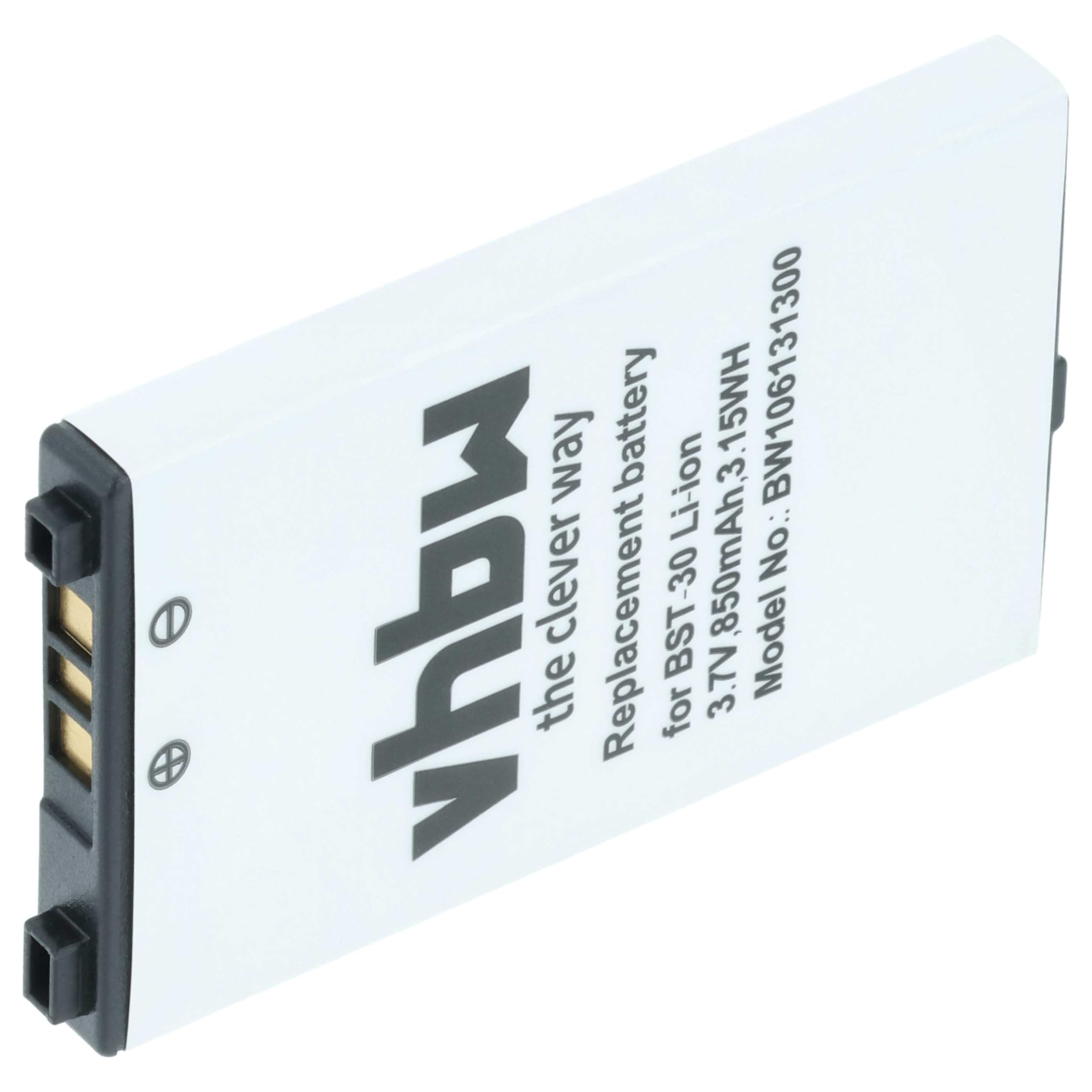 vhbw 1 x bateria kompatybilna z Sony-Ericsson Z200, Z500a, Z500c, Z500i, T290i, Z200i, Z208, Z500, smartfon (850mAh, 3,7 V, Li-Ion)