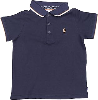 تيشرت للأولاد بعمر 8 سنوات من اوكايدي، أزرق كحلي